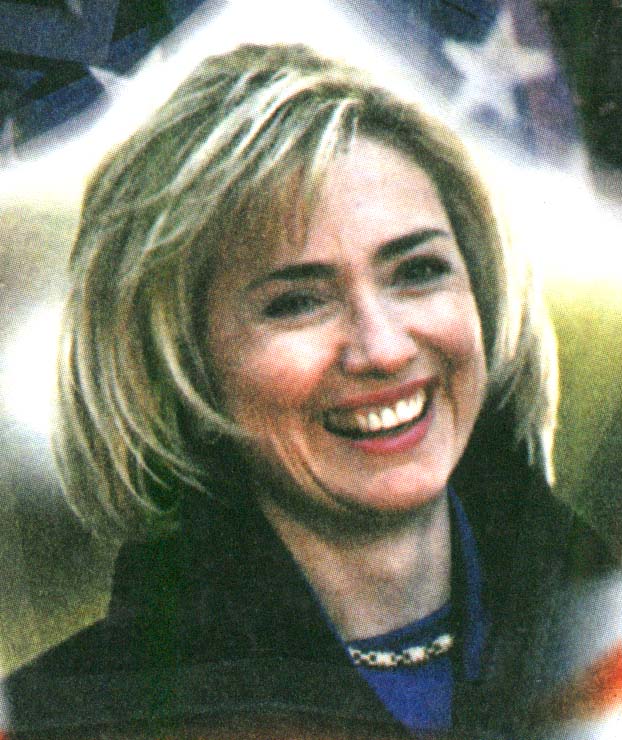 hillary clinton cleavage. Hillary Rodham Clinton