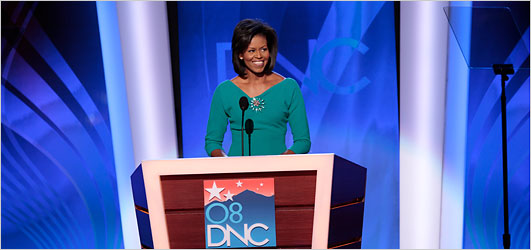 michelle obama fashion mistakes. Michelle Obama speaks tonight