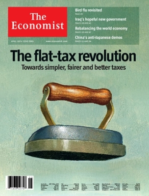 The Economist cover from April 16th 2005.