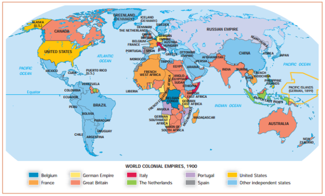 Image result for map world 1900